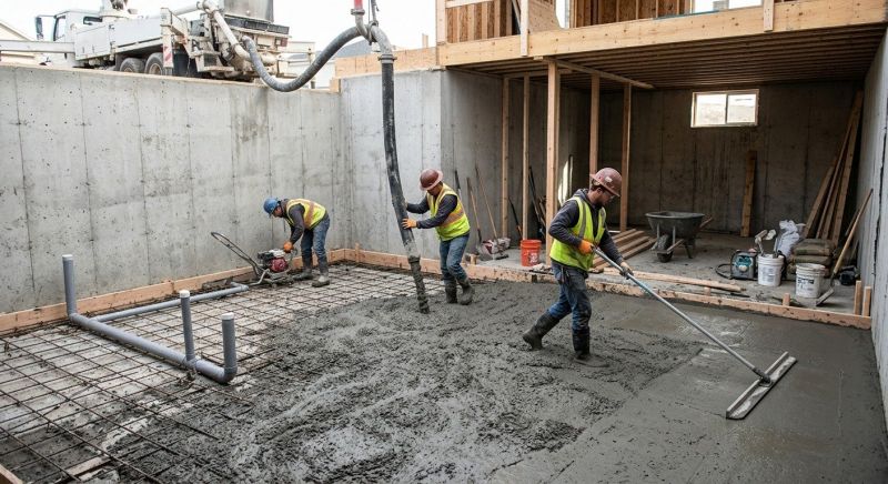 Basement Concrete Installation in Longwood, FL