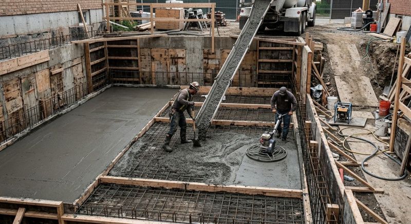 Basement Concrete Installation in Umatilla, FL