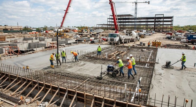 Commercial Slab Installation in Geneva, FL