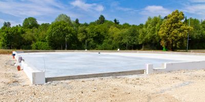 Commercial Slab Installation in Ormond Beach, FL
