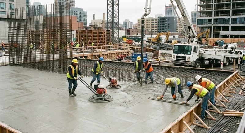 Commercial Slab Installation in Umatilla, FL