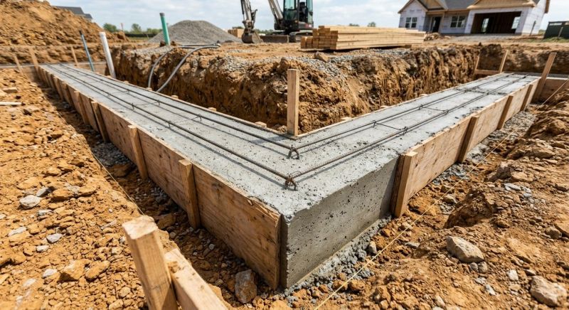 Foundation Footer Installation in Deland, FL