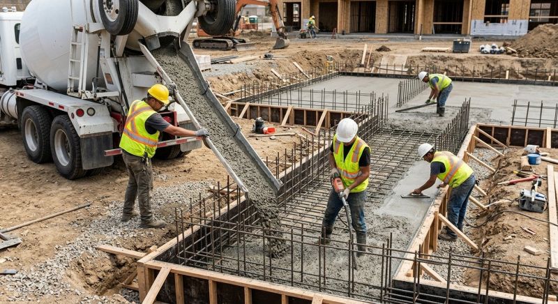 Foundation Wall Pouring in Debary, FL