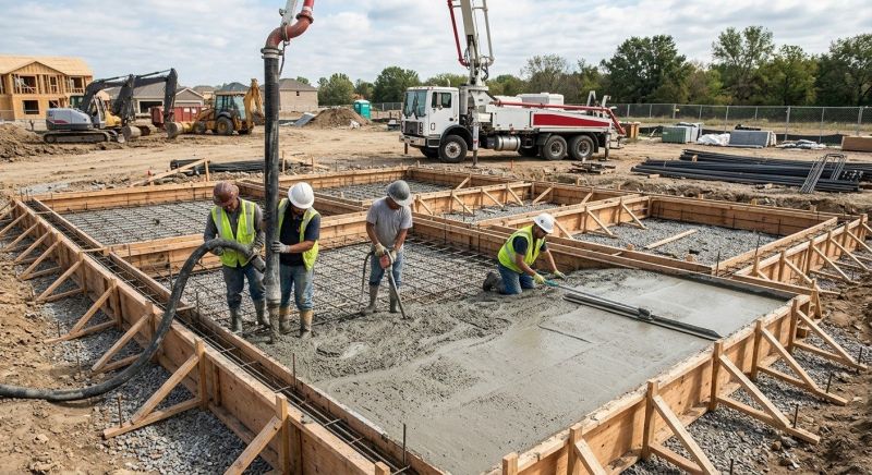Foundation Wall Pouring in Longwood, FL