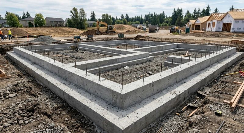 House Footing Construction in Deland, FL